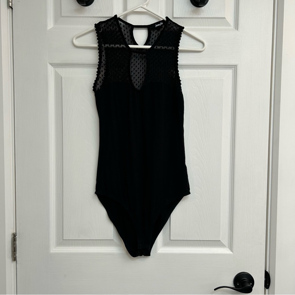 Jennyfer Black Lace Bodysuit